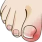 ingrown toenail icon
