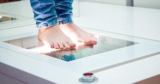 Patient foot diagnostics at the Podology Centre Foot diagnostics in Kyiv