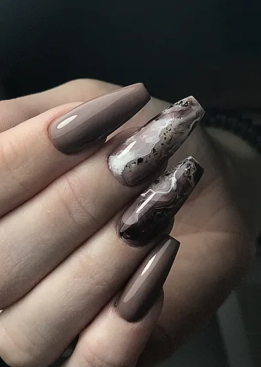 Women manicure